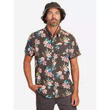 Camisa M/c Wild Flower Multicolor Hombre Ripcurl