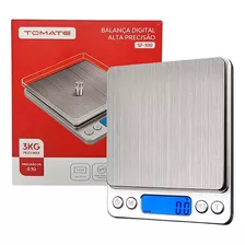 Balança Digital De Precisão Cozinha 0.1 G A 3 Kg Display Lcd