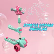 Scooter Para Niños Dispara Burbujas