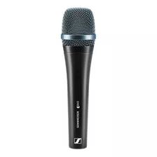 Microfone Sennheiser Evolution E 945 Dinâmico Supercardióide Cor Preto