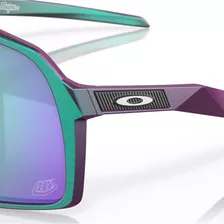 Óculos De Sol Oakley Sutro Tld Matte Purple Prizm Jade Cor Da Armação Verde Cor Da Haste Lilás Cor Da Lente Lilás