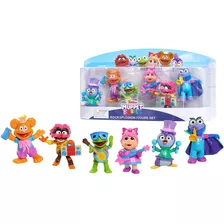 Conjunto De Bonecos Disney Junior Muppet Babies Rocksplosion