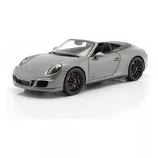 Schuco 1/18 Porsche 911 991 Carrera Gts Cabriolet 2014 Cinza