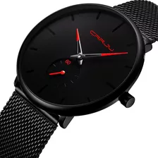 Reloj Crrju Red Hombre Caballeros Moda Masculina 2020