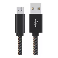 Cable Micro Usb Datos Carga Rapida Usb 1 Metro Mallado 