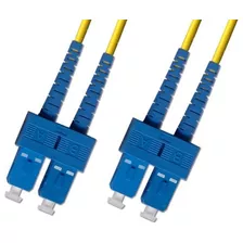 Cable De Fibra Optica Duplex De 6.6 ft Os2 Monomodo (9/125)