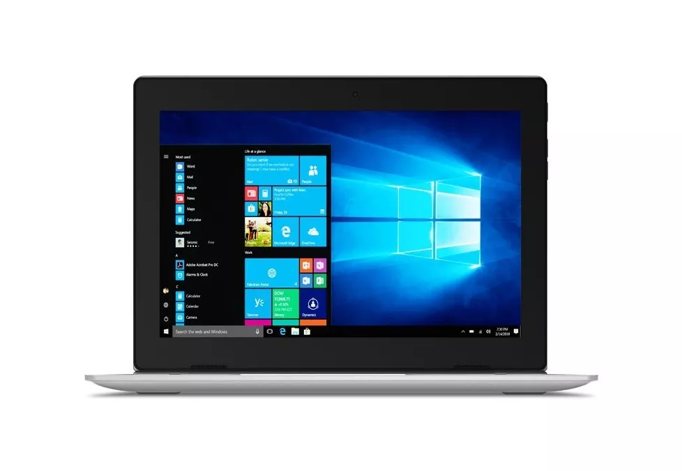 Laptop Lenovo Ideapad D330-10igl  Mineral Grey Táctil 10.1 , Intel Celeron N4020  4gb De Ram 64gb Ssd, Intel Uhd Graphics 600 1280x800px Windows 10 Pro