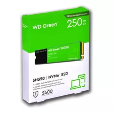 Ssd 250gb Western Digital M.2 Nvme G2