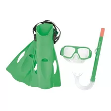 Kit Buceo Niños Antiparra + Tubo + Pata Rana Bestway