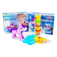 Plastilina Play-doh Set Unicornio Frozen Juego Juguete Niñas