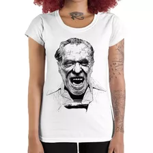 Camiseta Feminina Bukowski Personalizável 