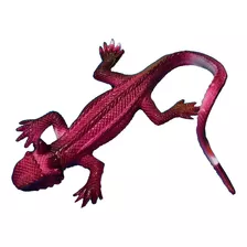 Salamandra Rosa Lagarto Iguana Reptil 25cm Camaleao Borracha