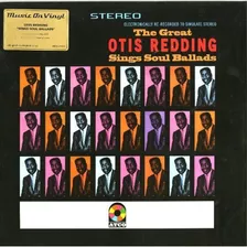 The Great Otis Redding Sing Soul Ballads Lp Vinyl