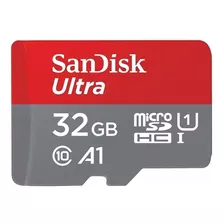 Tarjeta De Memoria Sandisk Sdsquar-032g-gn6ma Ultra Con Adaptador Sd 32gb