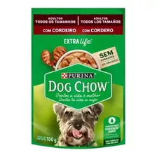 Dog Chow Cachorros Adultos - Sabor Cordeiro 100g