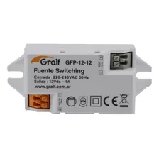 Fuente Switching Interna 12v 1a Gralf Gfp-12-12