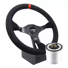 Volante Automobilismo Lotse Ring ( Camurça / Tarja Vermelha)