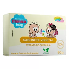 Sabonete Vegetal Extrato De Camomila 80g Turma Da Monica