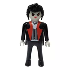 Boneco Playmobil Drácula - Vampiro - Geobra 1997 Antigo