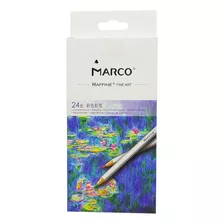 Set Lapices De Colores Marco Raffine Fine Art X 24 Unidades 