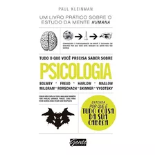 Livro Tudo O Que Você Precisa Saber Sobre Psicologia