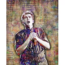  Poster - Pop Art Peter Gabriel - Art & Decor 33 Cm X 48 Cm