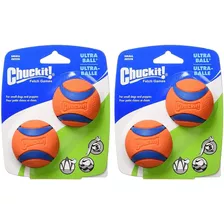 Chuckit. Ultra Bola Small 2 4 Pack 2 Paquetes De 2 