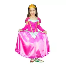 Vestido Fantasia Princesa Aurora Bela Adormecida