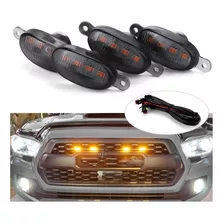 Oferta Luces Led Tipo Raptor Universal X4 Parrilla Rejilla