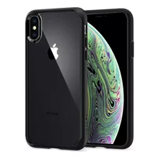 Apple iPhone XS Spigen Ultra Hybrid Carcasa Antichoque Negro