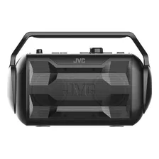 Bocina Portatil Jvc Rover 30 Hrs Resistente Al Agua Usb Aux. Color Negro