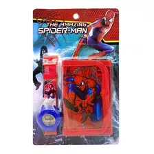 Relógio Infantil Ultimate Marvel Homem Aranha Spider C/caixa