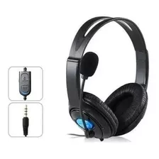 Headset Gamer Fone De Ouvido P2 Pc Celular Ps4 Xbox One Note