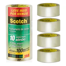 Fita Adesiva Transparente Scotch 5802 45mmx45m,3m 8 Unidades