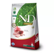 Alimento Natural & Delicious Prime Feline Kitten Para Gato Desde Cedo Sabor Frango E Romã Em Sacola De 1.5kg