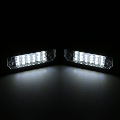 Luz Placa Led Ford Mustang Focus Taurus Fusion Edge Lincoln Foto 8