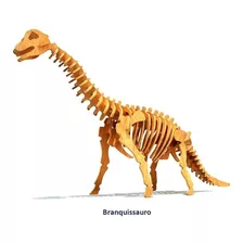 Quebra Cabeça 3d Dinossauro Braquissauro 52 Peças