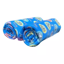Manta Cobertor Pet Grande 100x70 Soft Baby Cor Azul