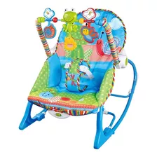 Silla Mecedora Para Bebé Ibaby Infant To Toddler Rocker Azul