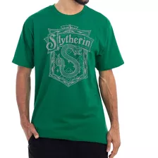 Camisa Harry Potter Sonserina Hogwarts Geek Nerd Presente