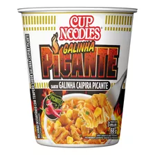 Macarrão Instantâneo Galinha Caipira Picante Cup Noodles Copo 68g