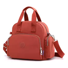 Mochila Bolso Mujer Nylon Multifuncional Con Usb P/ Viaje 