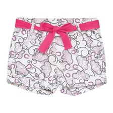 Short Com Cinto Lilica Ripilica Original Bebê Menina Infanti