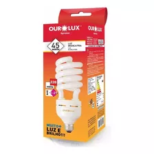 Lâmpada Eletrônica Alta Potência 45w 6400k E27 220v Ourolux