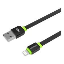 Cabo Usb Carregador Para iPhone Cb-110bk Preto C3tech