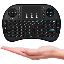 Mini Teclado Controle Sem Fio P Smart Tv Box Full Usb Top