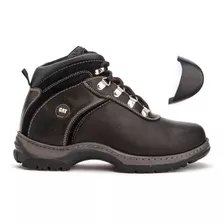 Bota Masculina Caterpillar Resistente Palmilha Gel +bico Pvc