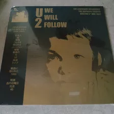 Lp U2 We Will Follow Ed Especial Vinil Dourado Novo Lacrado.