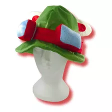 Touca De Pelúcia League Of Legends - Gorro Chapéu Teemo