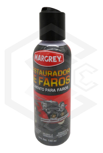 3 Restaurador Para Faros Excelente Acabado 130 Ml Margrey Foto 4